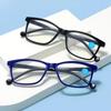Fashion Green Square Anti-Blue Light Glasses Women Men Oversized Optical Frame Eye Protection Ultra Light Office Eyeglasses