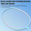 Double Badminton Racket Set For Adults With Durable High Elasticity Good Looks Foam Handle Feathers Professional Defensive
