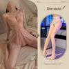 Seductive Mesh Lingerie: Sheer Temptation Suspender Nightdress