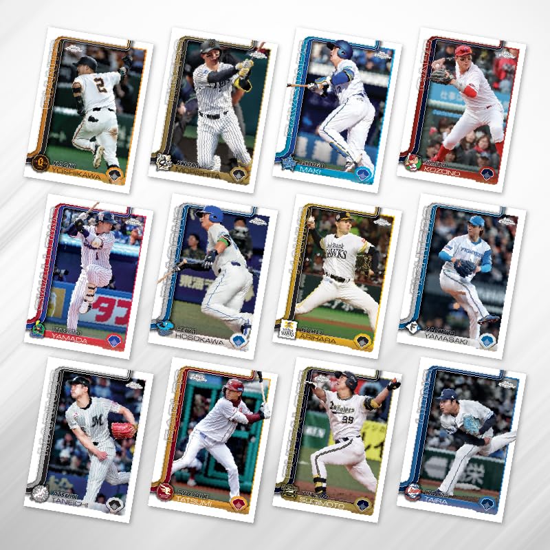 Scheduled for Release On October 2025 TOPPS NPB Chrome Baseball Cards Box Cards X 24 Unopened Topps Trading Card 2025 Baseball Sports Enthusiasts