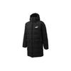 Puma Down Jackets Men's Black Hooded Moderate Down Coat (Unisex) Down Jackets 672437 01