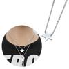 Fashion Chain Necklace Stylish Star Pendant Necklace Titanium Steel Material Star Neck Jewelry for Wedding Party Daily