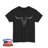 Cow Skull Cowboy Country Western Bull Skull Unisex T-Shirt