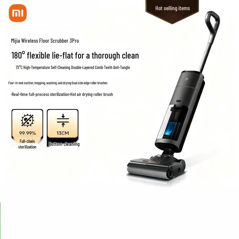 Xiaomi MI Wireless Floor Washer 3 Pro with Hot Wash & Dry CN plug (adapter included)