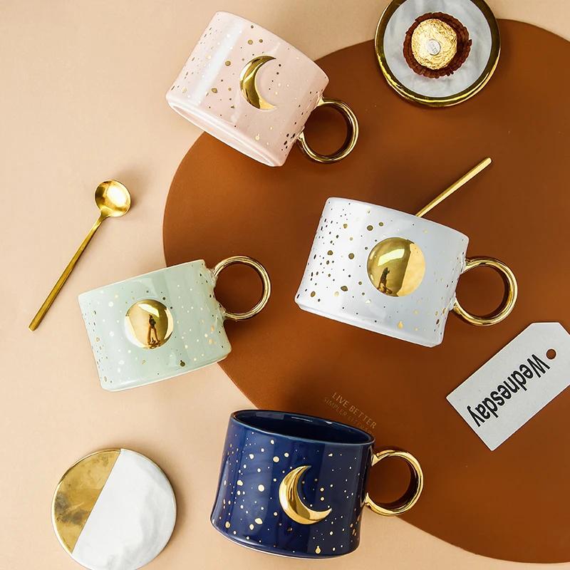 Keramik-Kaffeetasse Kreative Tasse Mond Haferflocken Frühstück Mit Büroküche Milch Paar Freunde Geburtstagsgeschenk