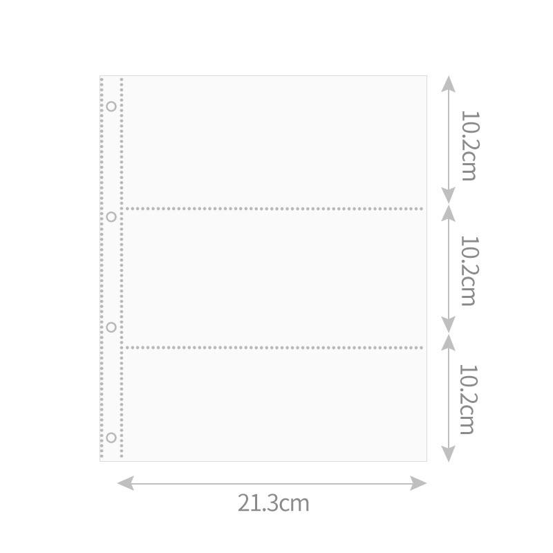 Sweet Heart Cutout Binder A4 Macaron Gradient Card Album D-Ring Loose-Leaf Cute Photocard Holder for K-Pop Idol Photo Collection