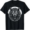 Gruseliges Werwolf-Vollmond-Halloween-Kostüm, Horror-Werwolf-T-Shirt