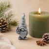 Flower Gnome Figurine, 3D Printed Small Gnome Garden Statue, Cute Dwarf Ornament for Yard, Lawn, Patio Decor