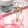 1 Stylish Stainless Steel Heart Teaspoon (choose One Color)