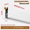 Automatic Lifting Soundproof Door Bottom Sealing Strip: Silent, Dustproof, Windproof Solution for Wooden Hotel Bedroom Doors