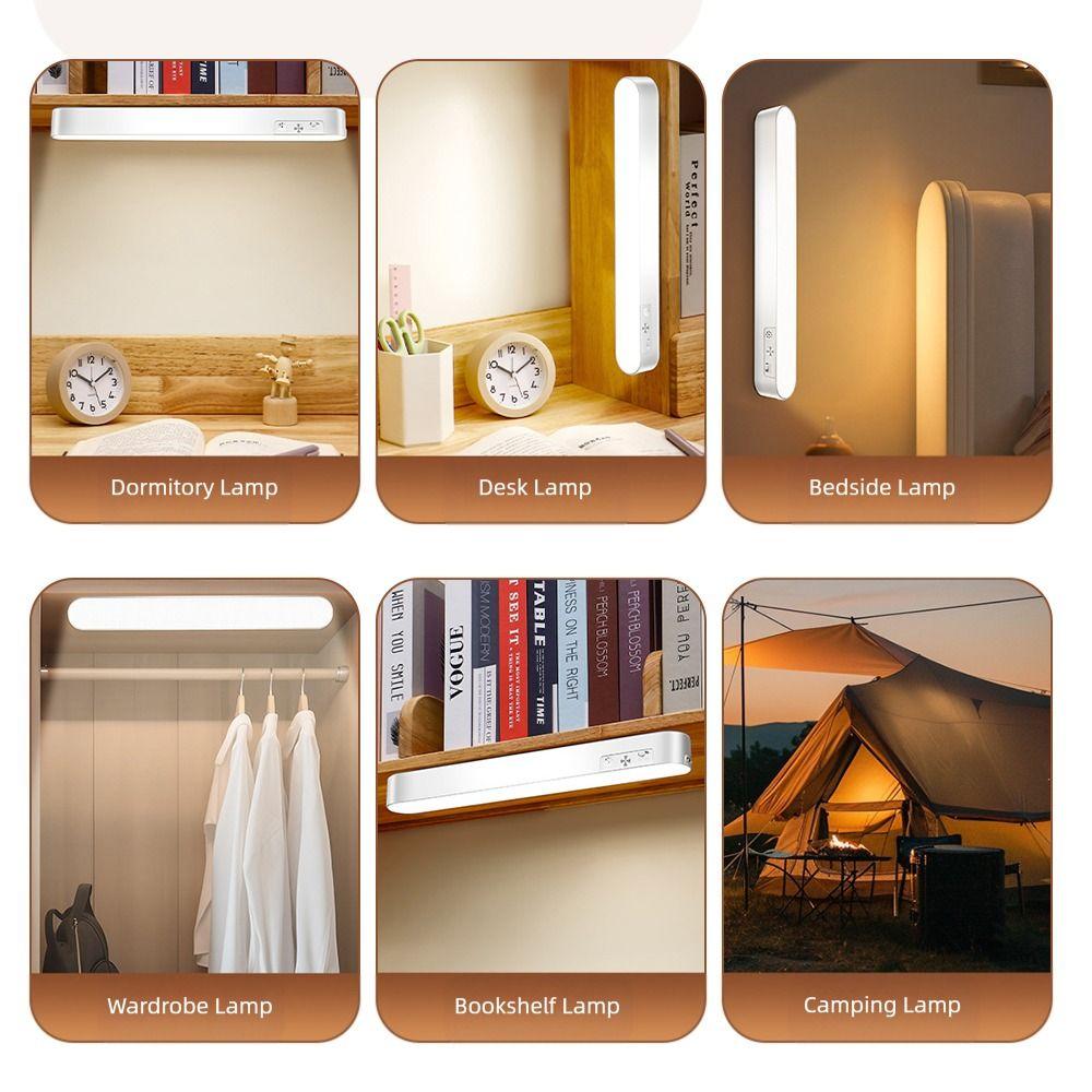 28cm Magnetic LED Lighting Remote Control Dimming Function Eye-care Table Lamp Rechargeable Touch Control Lamp