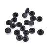 Nuevos 20 Piezas Negro Hexagonal Allen Tornillo Tuerca Cabeza Hexagonal Tapa Protectora Sujetadores Tornillos Tapas M5-24