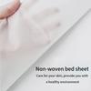 Drap de Lit Jetable Salon de Beauté Spa Mince Épaissi Drap de Lit Tissu Non Tissé Respirant Imperméable Voyage Hôtel Drap de Lit
