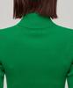MUSINSA STANDARD WOMAN Women'S Ribbed Slim Turtleneck Knit [Green]