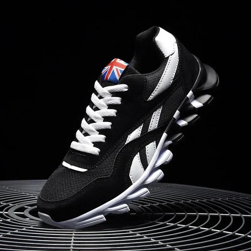 Mens Casual Sneakers Outdoors Light Walking Sport Men Running Shoes Jumping Designer Comfortable High Quality Mens Tennis Hombre