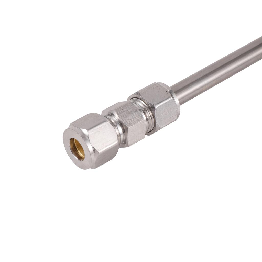 1 Stück Hochdruck 304 Edelstahl Runde Kappe Nahtloses Gerades Rohr 4x6mm 7x9mm 7.5x9.52mm 50cm Länge