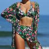 Sexy Bikinis Female Swimsuits Women's Three-Piece Swimwear Beach Swim Wear Bathing Suits Brazilian Bikini Set Pool Bather 2026