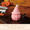 1Pc Halloween Pumpkin Ghost Candle Natural Soy Wax Aromatherapy Candle Smokeless Long-lasting Burn Home Decor Party Atmosphere