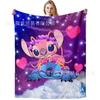 Stitch Flannel Blanket Star Baby Blanket Air Conditioning Blanket Nap Blanket Flannel Blanket Cross Border