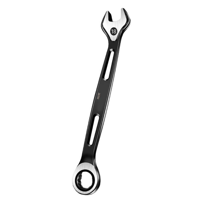 Chiavi a cricchetto combinate a doppio uso con estremità aperta da 6 mm a 22 mm per riparazioni fai da te
