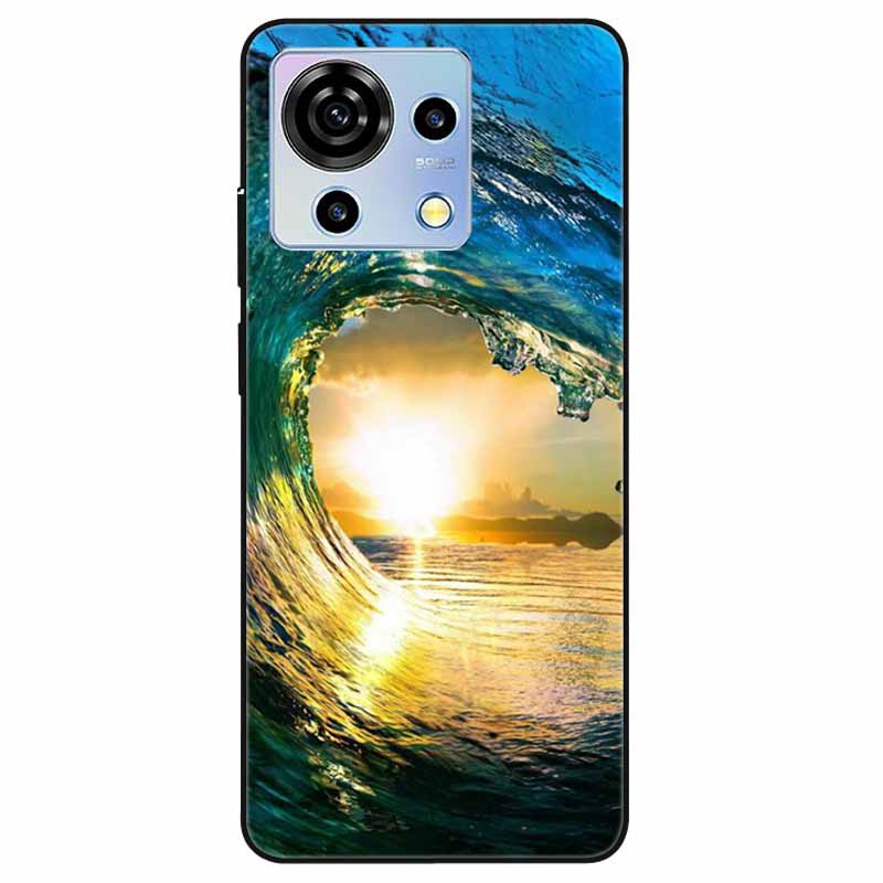 For ZTE Blade V50 Vita Case Phone Cover Shockproof TPU Soft Silicone Fundas for ZTE Blade V50 Vita V50Vita 6.75 Luxury Astronaut