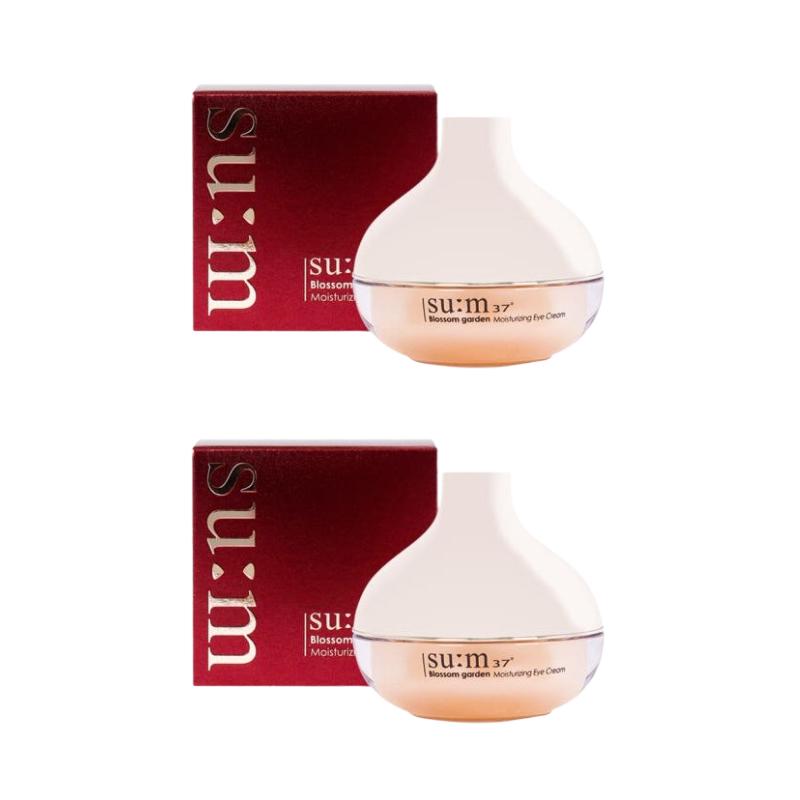 SUM37 Blossom Garden Moisturizing Eye Cream - Nourishing Fermented Eye Treatment for Fine Lines and Hydration, 20ml / 0.67 Fl Oz