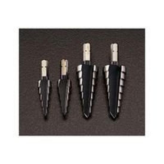

step drill hexagonal 9-21mm (1/4 shaft/HSS) EA825G-4