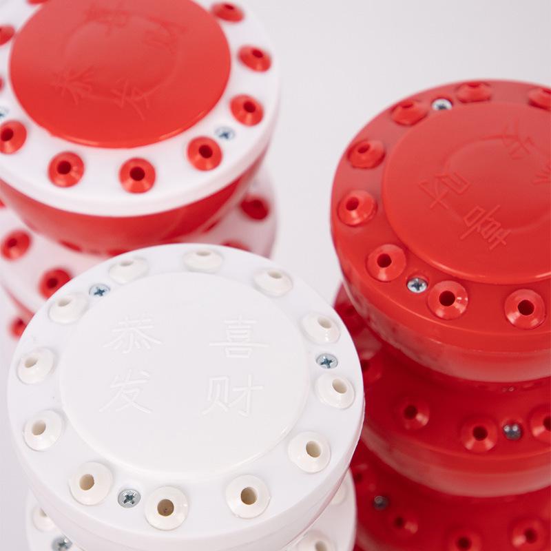 Multifunctional Display Stand for Candied Hawthorn, Cotton Candy & Potato Tower with Plastic Stick Holder