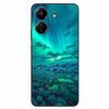 For Xiaomi Redmi 13C 4G Case Animals Painted Black Bumper Silicon TPU Coque for Redmi13C 4G 13 C Shockproof Covers Wolf Soft Bag