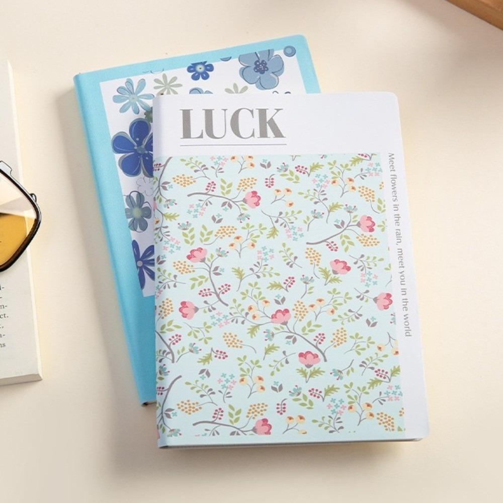 Süßes Büro Journal Tagebuch Notizbuch PU Leder Klasse linierte Notizbuch Florale Blume Notizbuch Schule