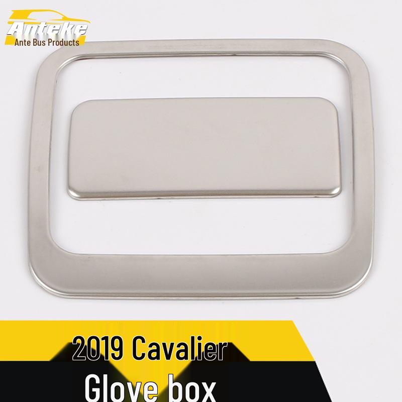 Cavalier Glove Box Bright Ring & Handle Frame Sticker - Fits 19 Models