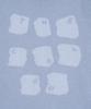 THE COLDEST MOMENT Tcm Typing Logo Knit (Sky Blue)