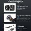 Mini Computer Speaker Stereo Sound Surround Loudspeaker USB Wired 3.5mm Speakers