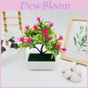 Artificial Cymbidium Tree Potted Plant For Photography And Home Decor With Realistic Plastic Material