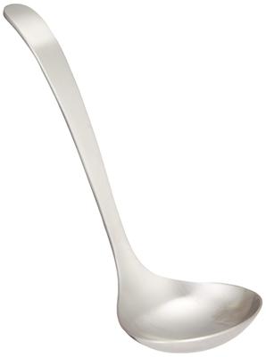 Sori Yanagi Cutlery with a Simple Form That Pursues Ease of Use Stainless Steel Sauce Ladle Molding Makes It Easy To Clean and Hygienic Dishwasher