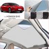 Car Suede Fabric Anti-uv Electrostatic Adsorption Sunroof Sunshade For GWM TANK 500 2022-Present Auto Heat Insulation Skylight