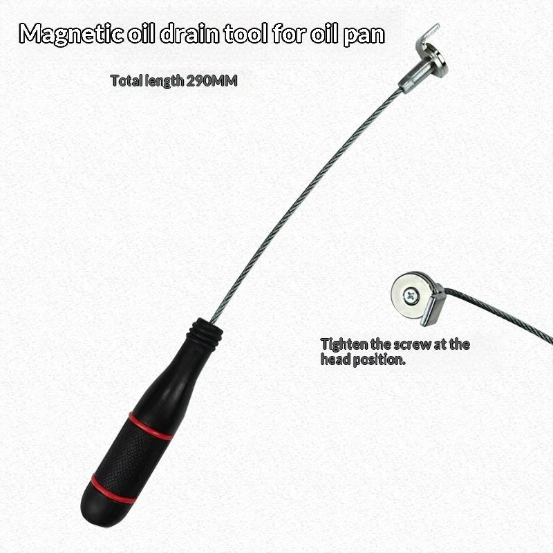 Oil Drain Screw Remover Anti-Scalding Magnetic Oil Pan Removal Tool Car Repair Accessories