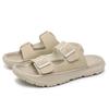 Fashion Summer Men's Slippers Classic  Trend Design Styles Outdoor Leisure Street and Beach Daily Comfortable Shoes Black Versatile