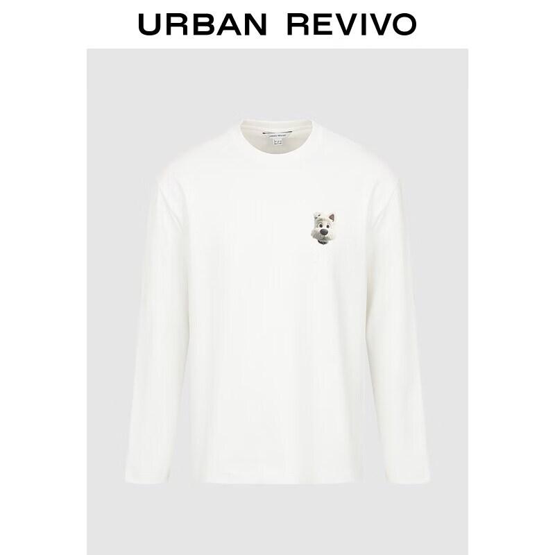 

UR Men s Puppy Print Long-Sleeve T-Shirt S