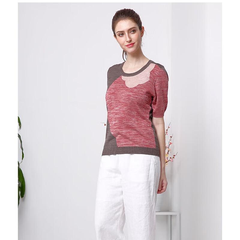 

Anlom Women s Half Sleeve Knit Top 2XL