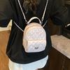Xiaoxiangfeng Shoulder Bag, Women's New Trendy and Fashionable Diamond Grid Chain Bag, Versatile Travel Backpack