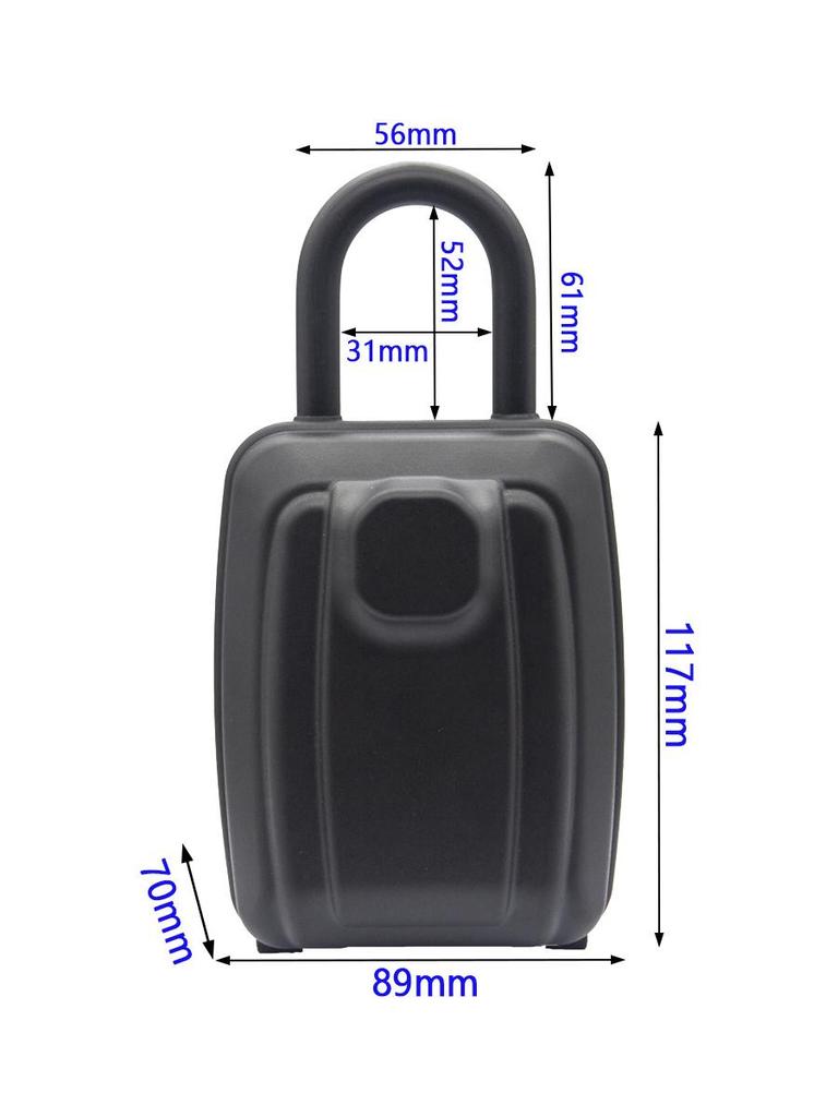 Waterproof Anti-Theft Key Code Box for Hotels and Homestays