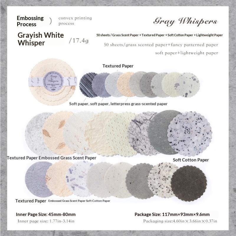 Vintage Round Scrapbook Paper Pack Scalloped Edges Retro Botanical Pattern for DIY Journaling Photo Frame Decor Art Craft Supply
