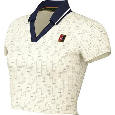 Court Collection V-Neck Pullover Short Sleeve Tennis Top Women Tops IB0773-133