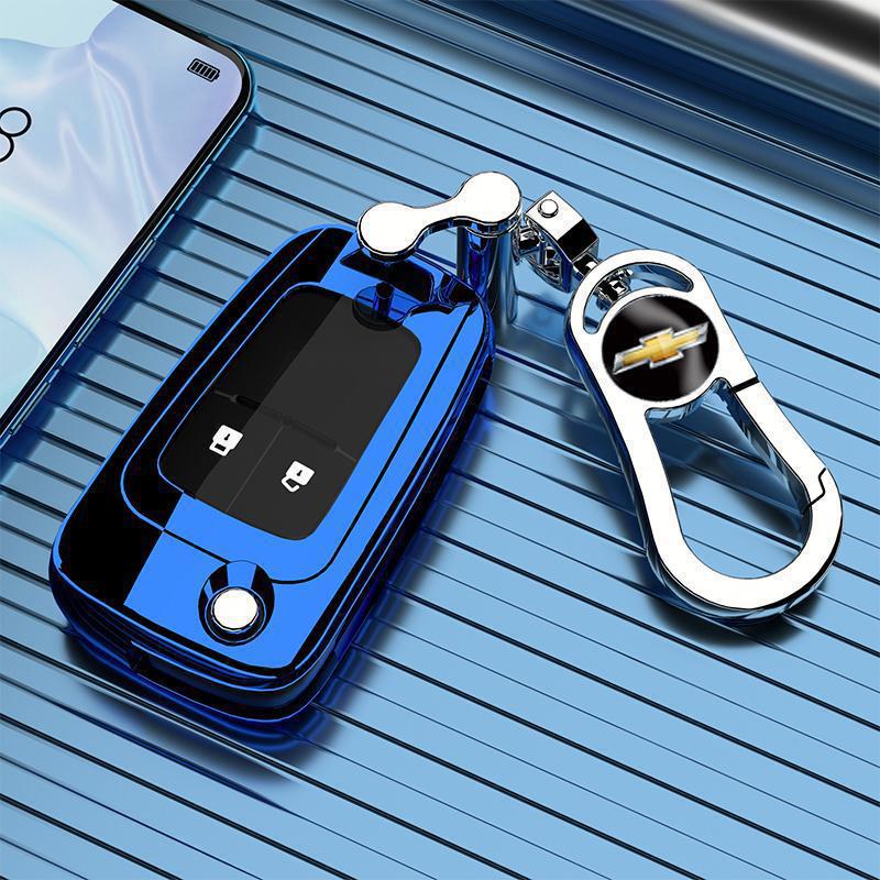 Chevrolet Sail 3 Key Case, Protective Shell, Fits 2015-2018 Models for Men and Women