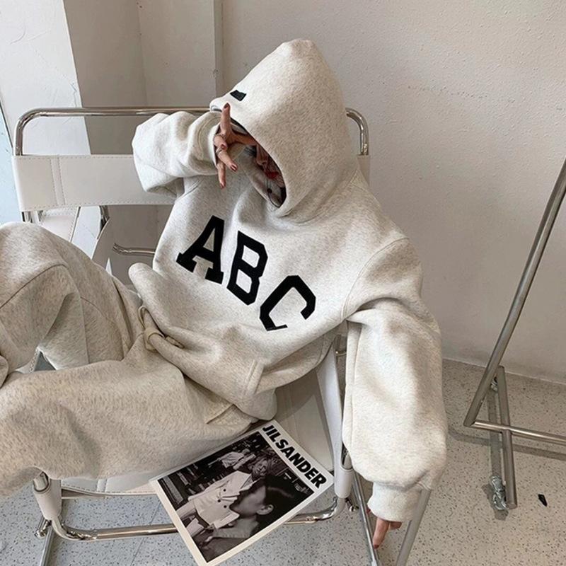 FOGESSENTIALSZONE Staffel 7 ABC Hoodie: Trendiges Unisex-Sweatshirt im lockeren Schnitt
