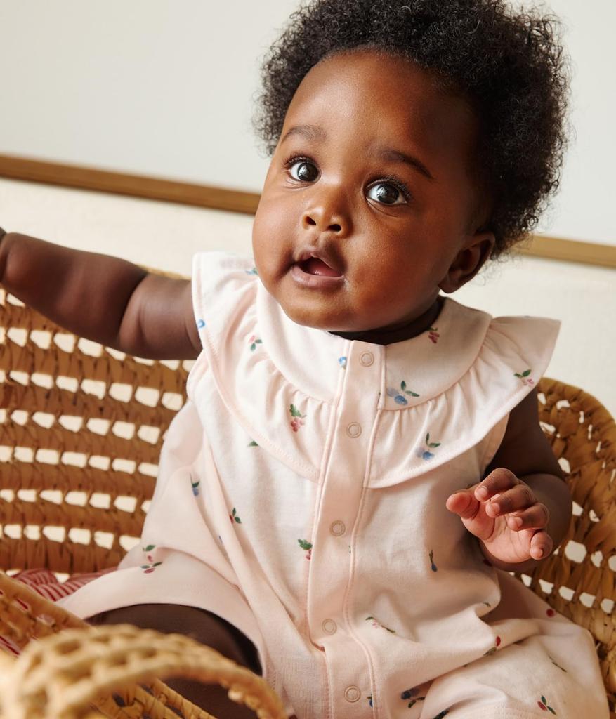 Dress and Bloomer Set A0CHH Light 18 Months 81cm [Petit Bateau] Pink/Multicolor