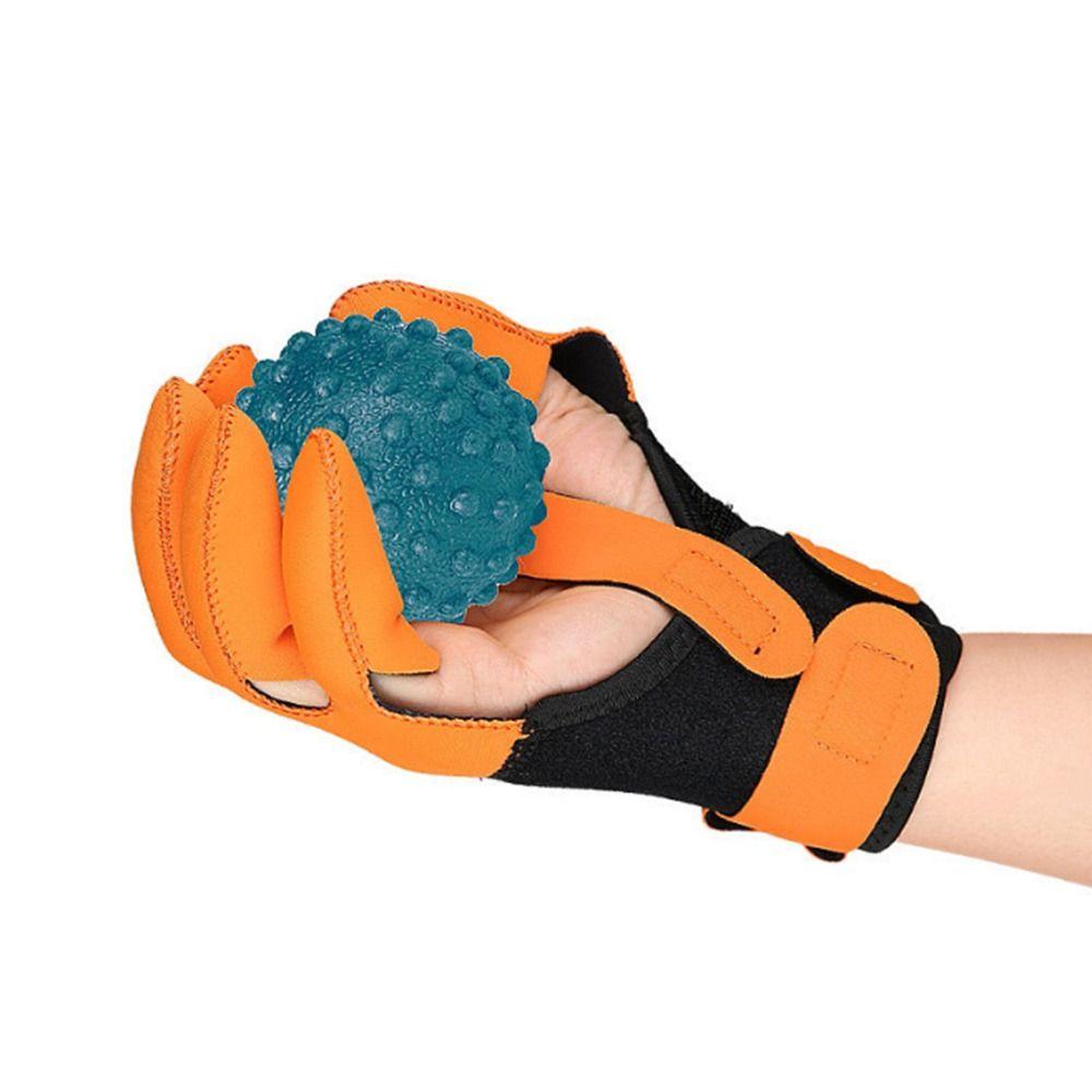 Hand Brace Hand Training Gloves Finger Splint Finger Exerciser Five Finger Trainer  Physiotherapy