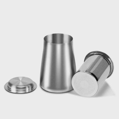 Stainless Steel Coffee Powder Sifter and Collector Cup