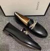 Gucci Jordaan Horsebit Casual Loafer Shoes Women's Black